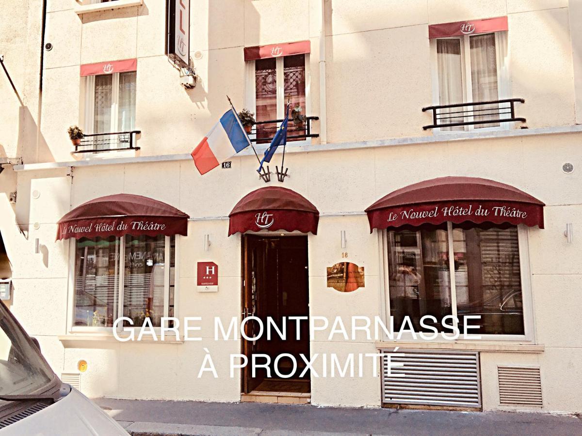 Le Nouvel Hotel Du Theatre Paris Exteriör bild
